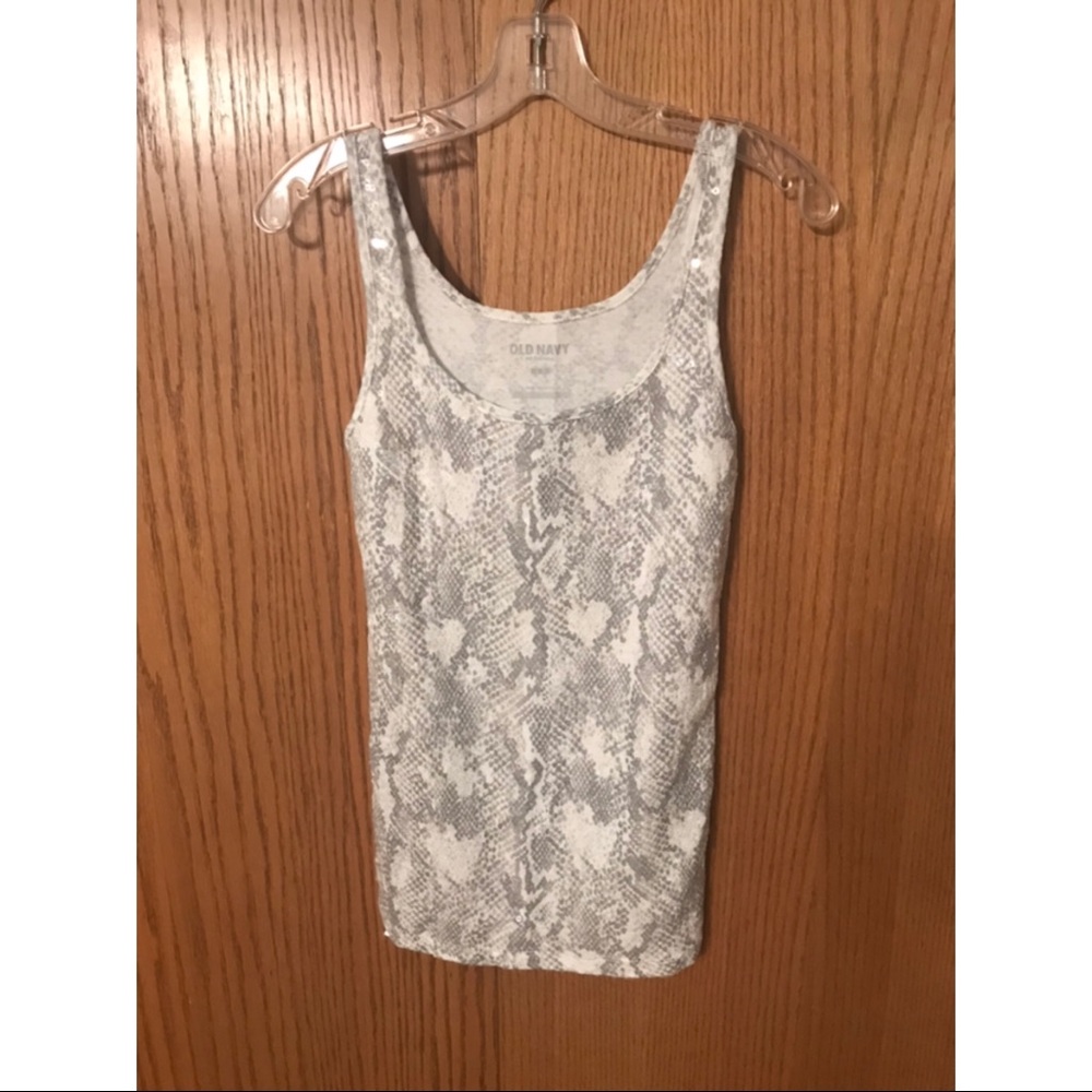 Sequin Tank Top